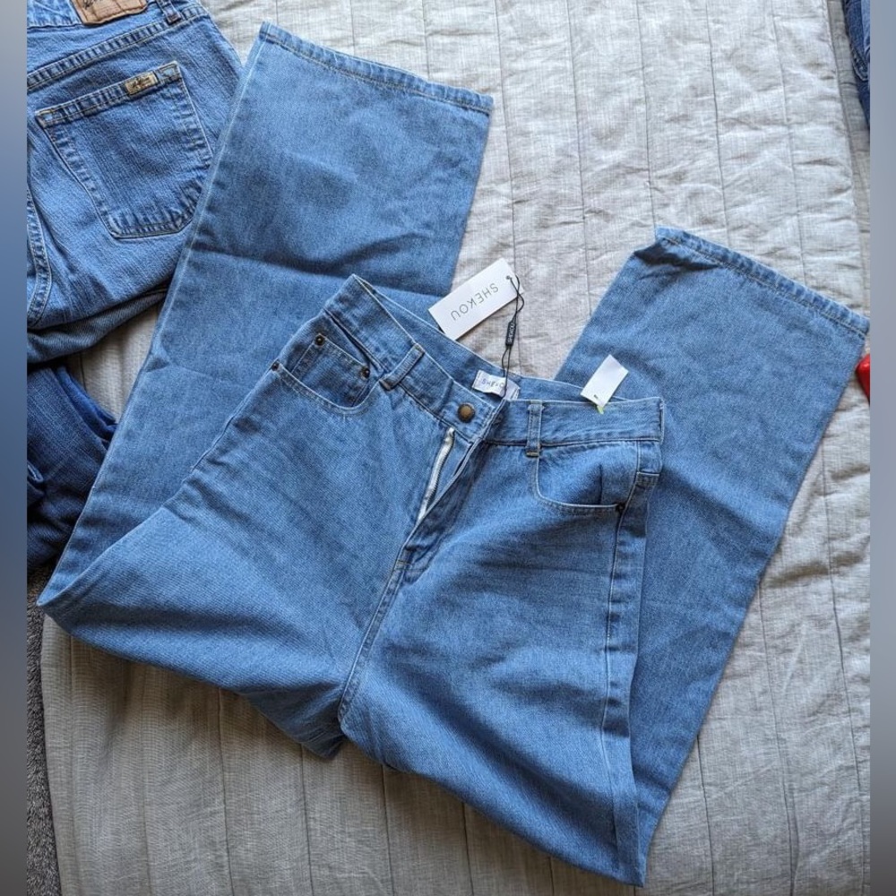 Shekou jeans, wide leg , medium, ultra high rise, NWT